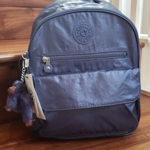 Kipling Rose Sm Backpack Enchanted Purple Metallic
